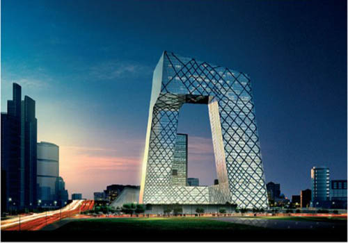 New CCTV Tower, one of the 'Top 10 modern architecture marvels in Beijing' by China.org.cn.
